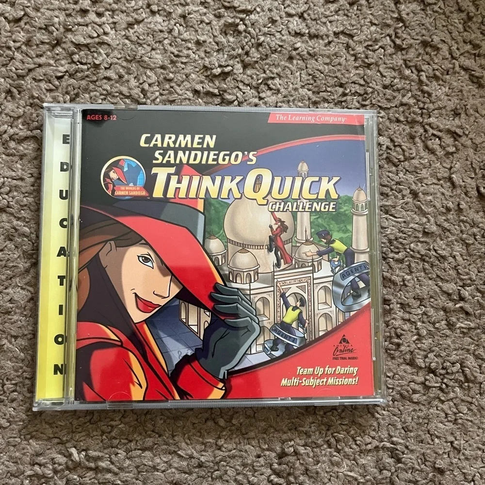 Carmen Sandiego Think Quick Challenge PC Game